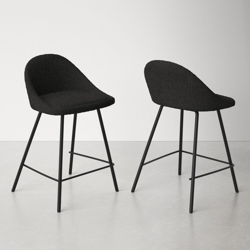 Holmes Boucle Bar & Counter Stool & Reviews AllModern